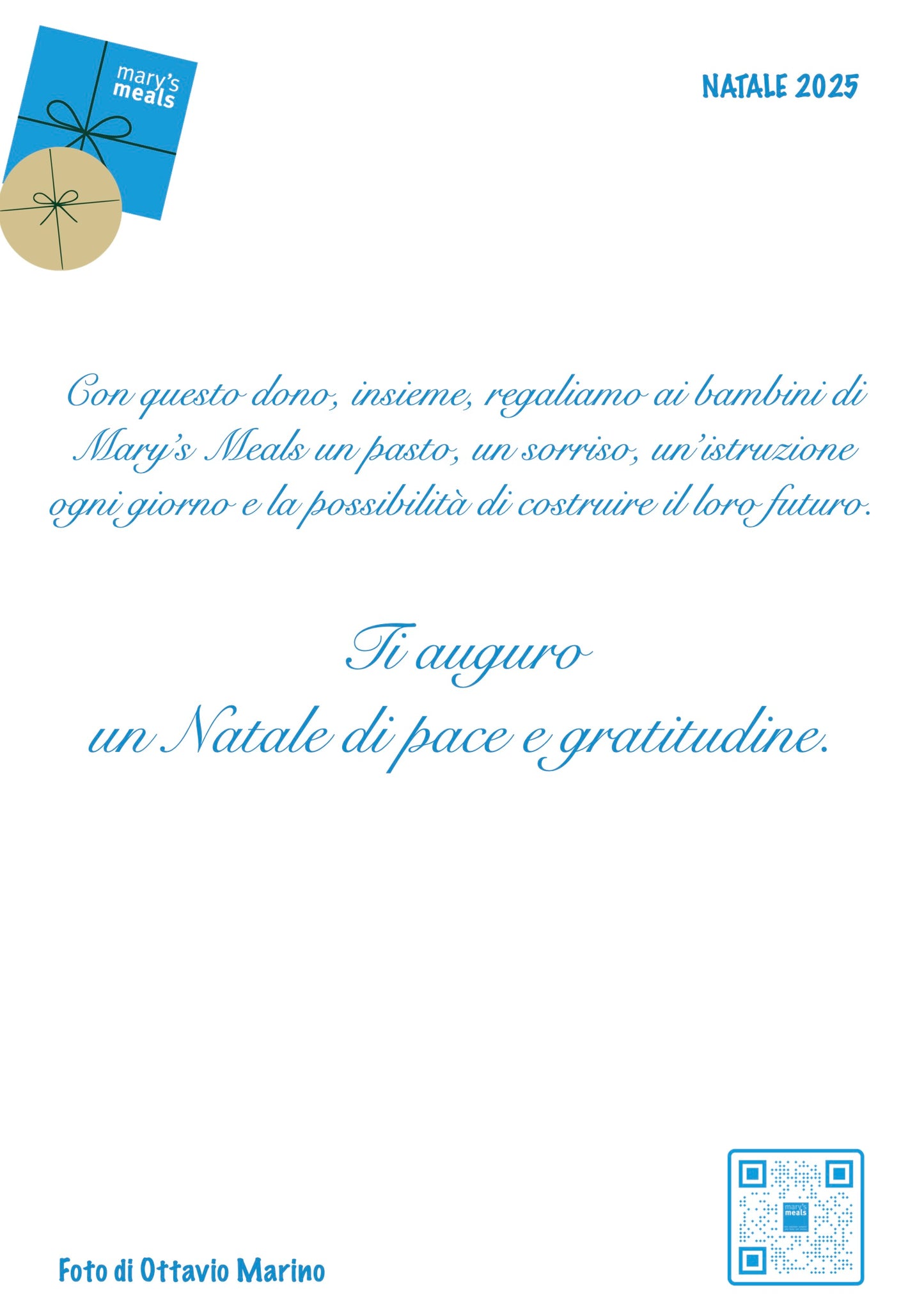 Cartolina Auguri Natale 2025